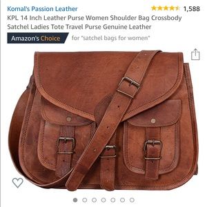 NWOT Komal’s passion Leather Genuine leather purse
